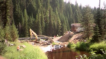 2014 American River Culvert Replacement Time-Lapse Video