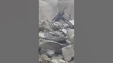 Face drilling work for Blasting. #tunnel #mining #machine #boomer #construction #digger #drill #bolt