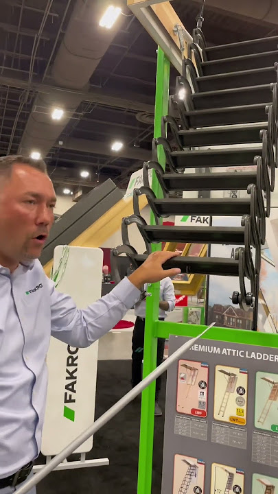 Is this the best attic ladder? #construction #tools #diy