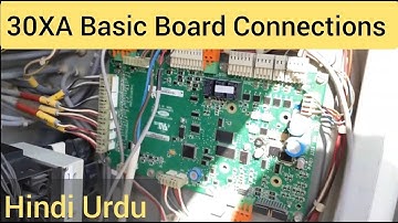 Carrier 30XA chiller Basic Board connections explain Hindi Urdu #chiller #carrier #hvac #youtube