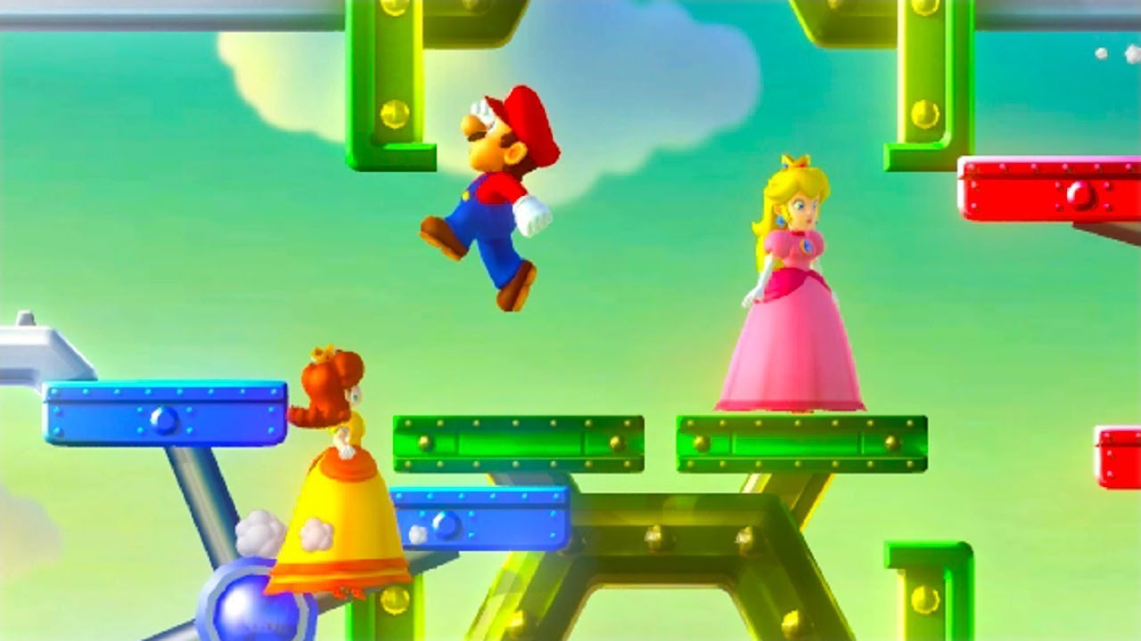 Mario Party 10 - MiniGames - Wario vs Mario vs Daisy vs Peach (HARD Difficulty)