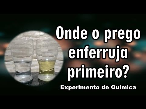 Vídeo: Como a água salgada afeta a corrosão?