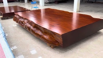 Tấm gỗ đinh hương cực dày hàng hiếm lên sóng