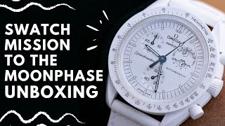 Omega x Swatch ‘Snoopy’ Mission to the Moonphase Unboxing