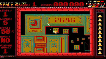 ATARI ST SPACE PILOT Michael Schmidt ARCADE TIME PILOT CLONE Automation MENU INTRO 165 CRACKTRO STE