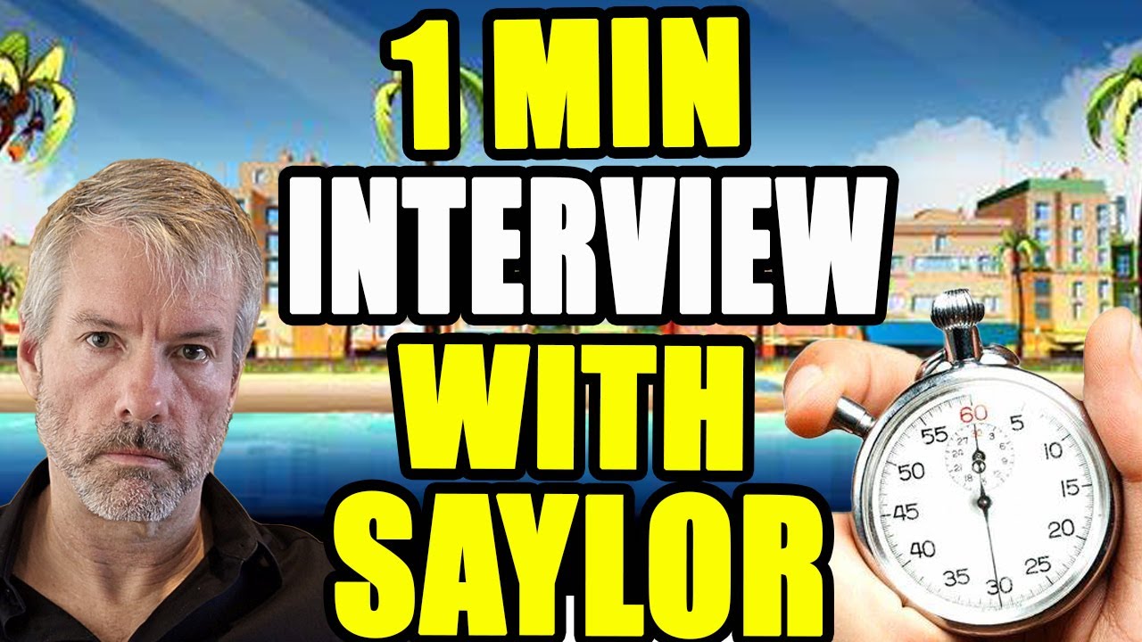 Michael Saylor Interview Bitcoin Miami 2022