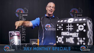 Lancaster Archery Supply July Monthly Specials and New Arrivals