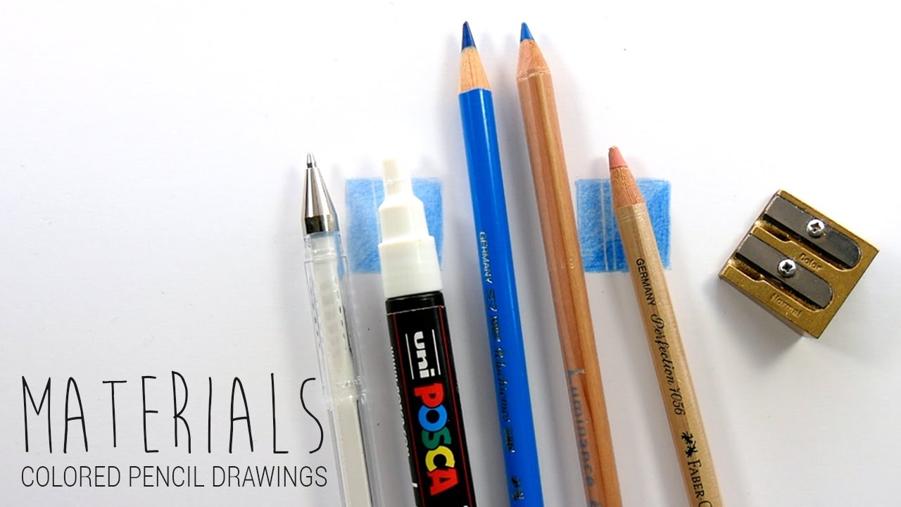 My Drawing Supplies and Materials 