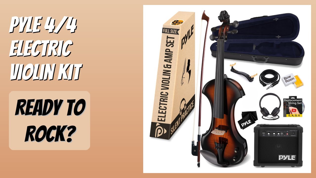 REVIEW (2026): Pyle 4/4 Electric Violin Kit. Features - YouTube
