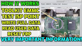 Toolkit EMMC | Test ISP Point images | HUAWEI,Oppo,Xiaomi,Vivo,samsung, read/repair | HOW IT WORKS