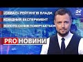 "Обвал" Зеленського / Ковідний експеримент в Моршині / Повернення скіфського золота | Про новини