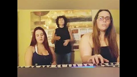 God i look to you Cover - Kristen Follano , Kira a...