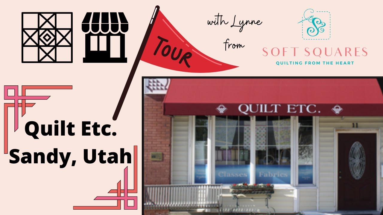 Quilt store tour at Quilt Etc in Sandy, Utah. March 2022. This stop has