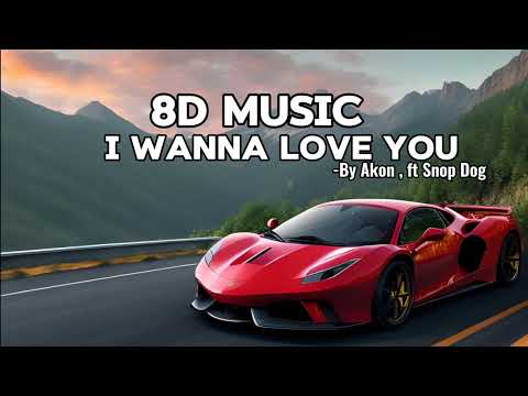 8D AUDIO I Wanna Love You By Akon Ft Snop Dog Use Headphone Fro Best Experience