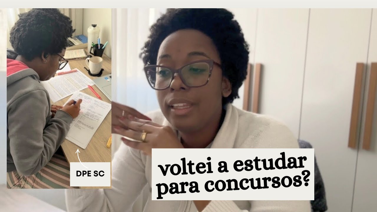 VLOG | DPE SC em um dia: decisão, planejamento & procrastinação ativa