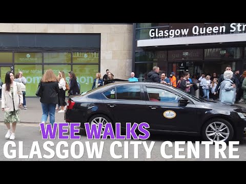 Walking in Glasgow - West Nile St to George Square | May 2022