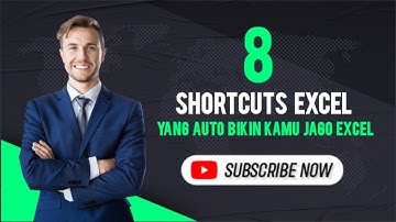 8 Shortcut Terbaik Microsoft Excel | Auto Jago Excel !!