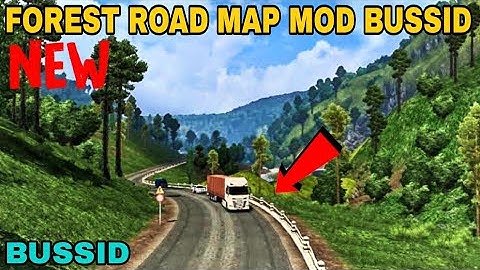 forest road map mod for bussid | mod map bussid | mapas para bus simulator indonesia.