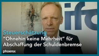 Steuerschätzungen: Clemens Fuest (Präsident ifoInstitut) zur aktuellen FrühjahrsPrognose | 16.05.