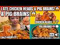 I ATE CHICKEN HEADS &amp; PIG BRAINS! &amp; PIG BRAINS! 😱