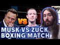 Elon Musk VS Mark Zuckerberg Boxing Match | MoistCr1tikal