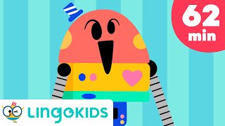 LINGOKIDS BABY BOT BEST SONGS   Dance and Learn with BABY BOT