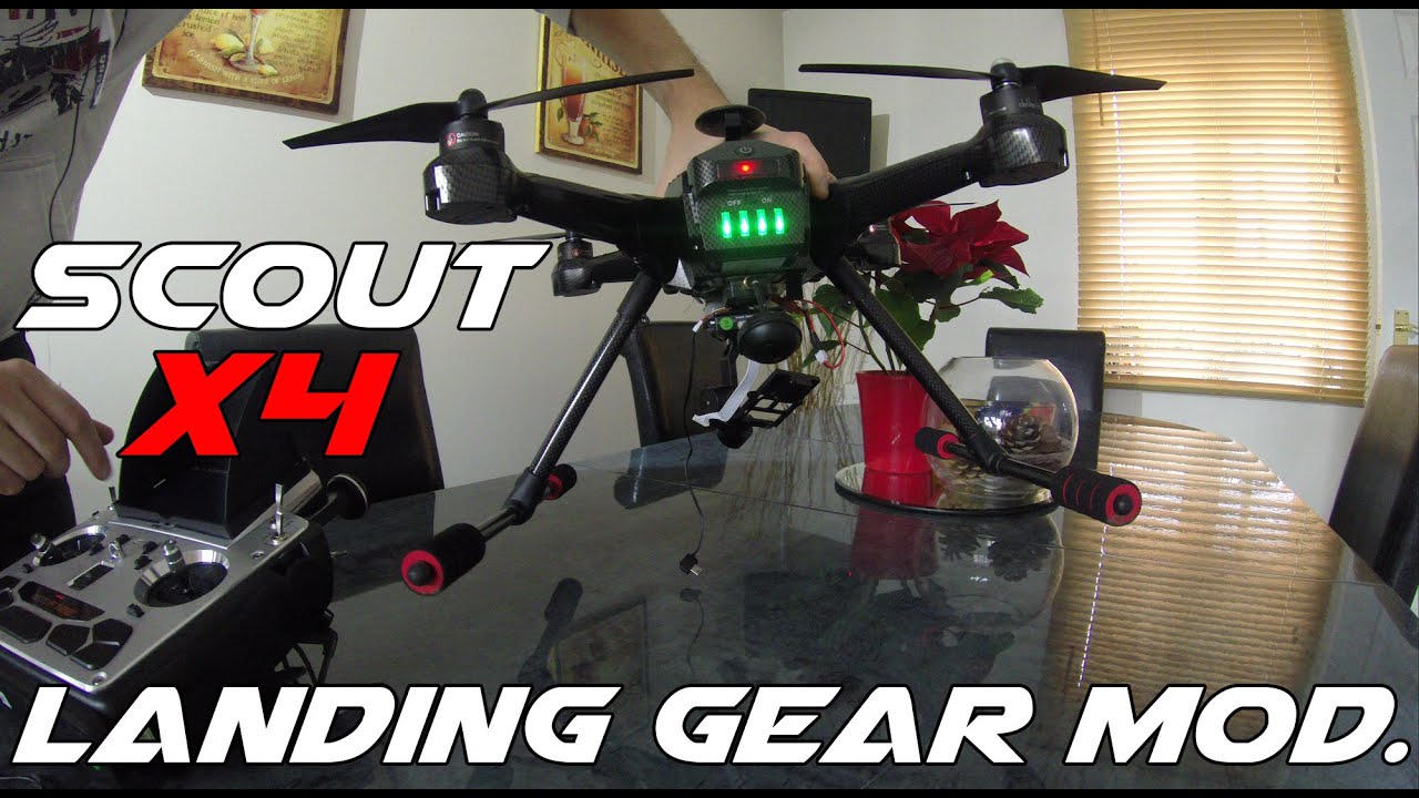 Walkera Scout X4 Modifying Retract / Landing Gear YouTube