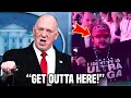 Crowd ERUPTS After Tom Homan DESTROYS Radical Leftist In Seconds Crowd ERUPTS After Tom Homan DESTROYS Radical Leftist In Seconds