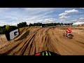 GoPro: Jago Geerts 2022 FIM MX2 Round 14 Qualifying Moto from Lommel