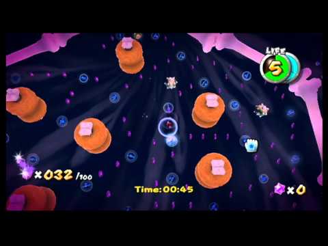 Super Mario Galaxy: Purple Coins in the Bone Pen (Purple Comet)