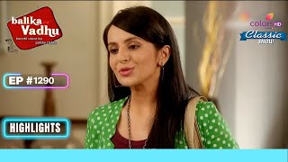 Ganga है खुश | Balika Vadhu | बालिका वधू | Highlight | Ep. 1290