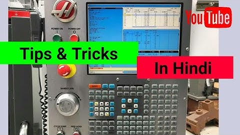 vmc machine चलाने के लिए कुछ tips & tricks | vmc operating tutorial video for fresher | hass control