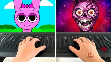 Sprunki PINKI phase 1-22 but recreated in REAL life!