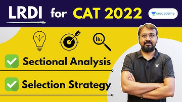 LRDI Sectional Analysis And Strategy - 20th Nov  | CAT 2022 | Ronak Shah
