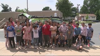 ECO9 visits Harmony Hills Elementary School in Silver Spring