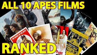 Planet of the Apes movie ranking - All 10 Apes films ranked