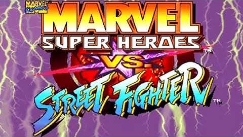 Marvel Super Heroes vs Street Fighter [Intro]