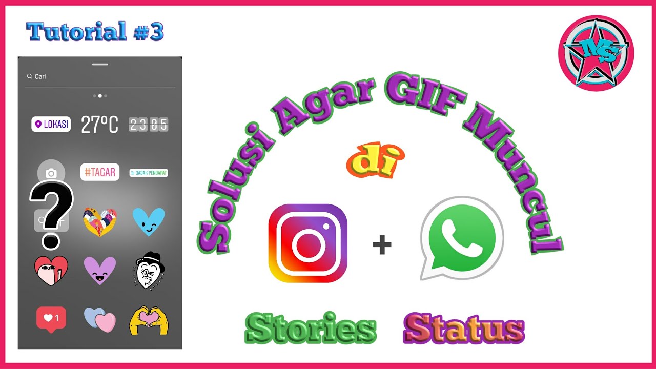 Solusi Agar GIF Muncul Di Instagram Stories Dan Status WhatsApp