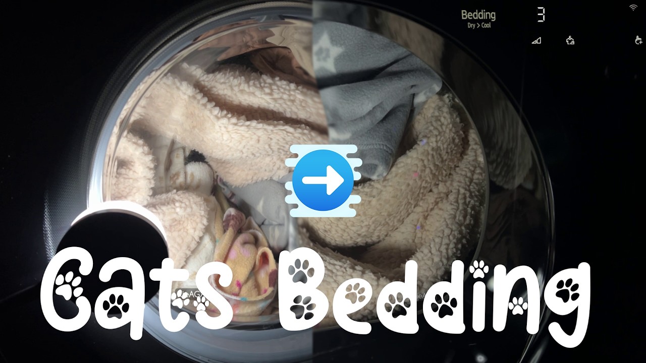 Samsung Bespoke Set | Bedding 😺 | 40°C ➡️ Dry DL3