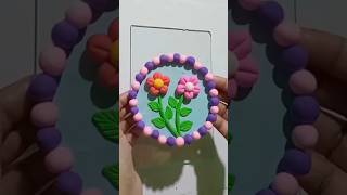 ক্লে দিয়ে ফুল বানানো 🌸🌸 #diy #craft #shorts