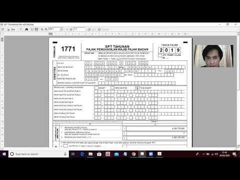 Tutorial Cara Create File CSV dan Pdf Upload SPT PPh Badan