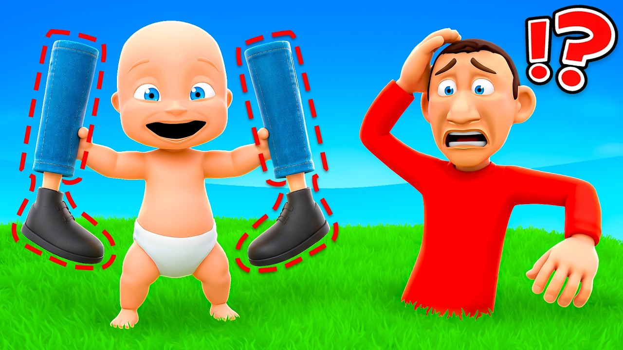 Pranking MY DADDY By Stealing His Body Parts!