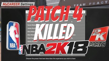 There No More Rookie Difficulty! Patch 4 Killed NBA 2k18
