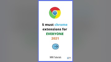 5 must have chrome extensions in 2021 #shorts #chrome
