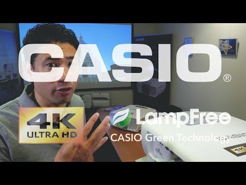Demonstration: Casio XJ-L8300HN, 4K  Lampfree  5000 lumens Projector [English EU]