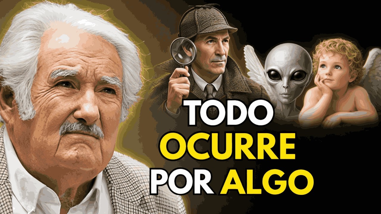 ✅ REFLEXIONES de Pepe Mujica : NADA OCURRE por CASUALIDAD