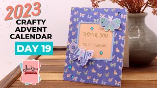 Crafty Advent Calendar Series | Day 19 Opening   Card Project | 2023