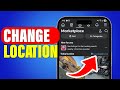 How to Change Facebook Marketplace Location