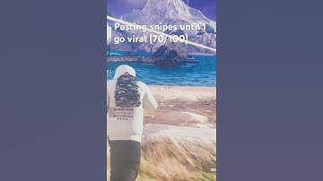 Posting snipes until I go viral (Day 17) #viral #fortnite #clip #gaming #sniper #shorts #fyp