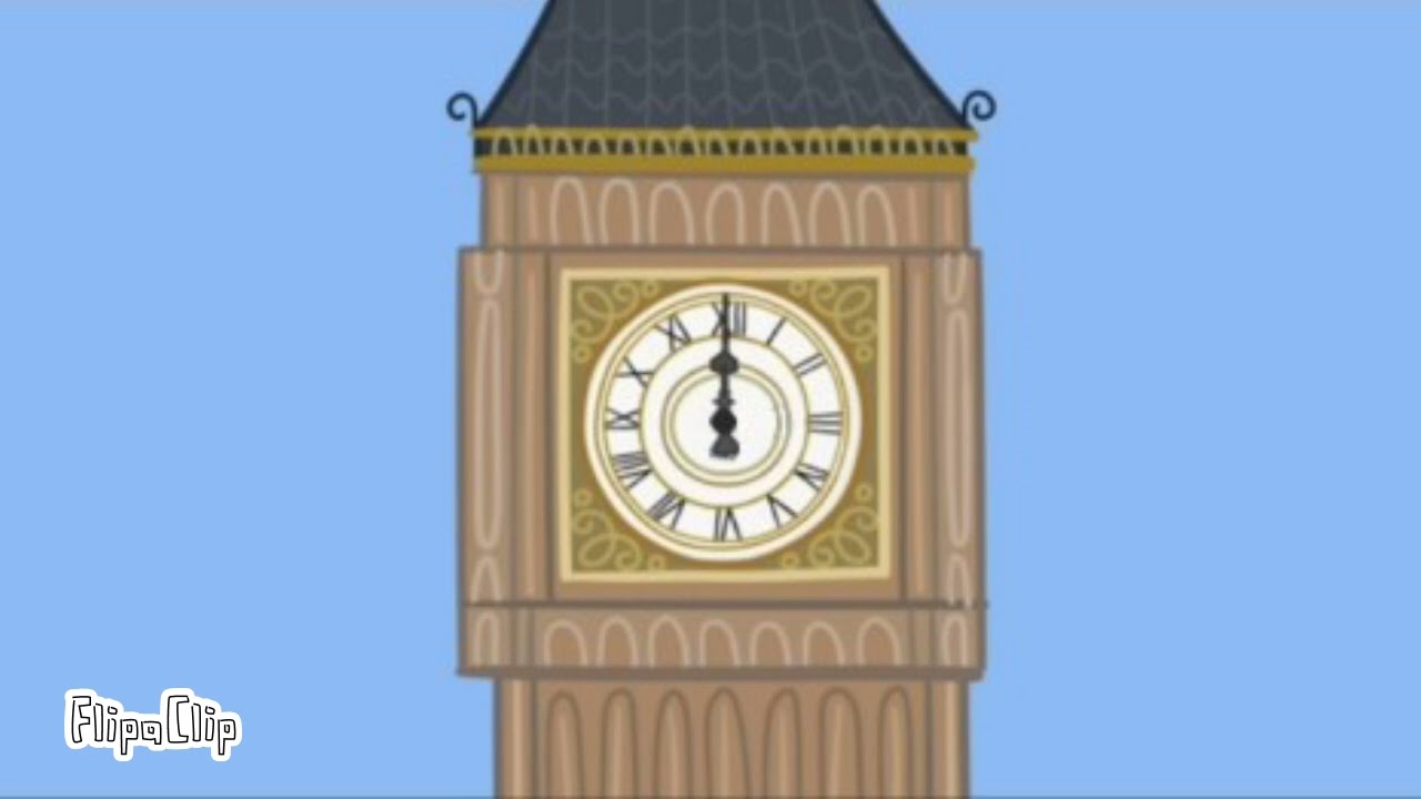Big Ben Chime To 12 At Peppa Pig